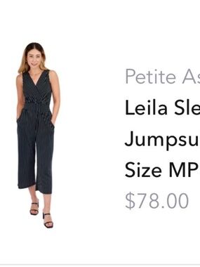 New with tags - women’s jumpsuit